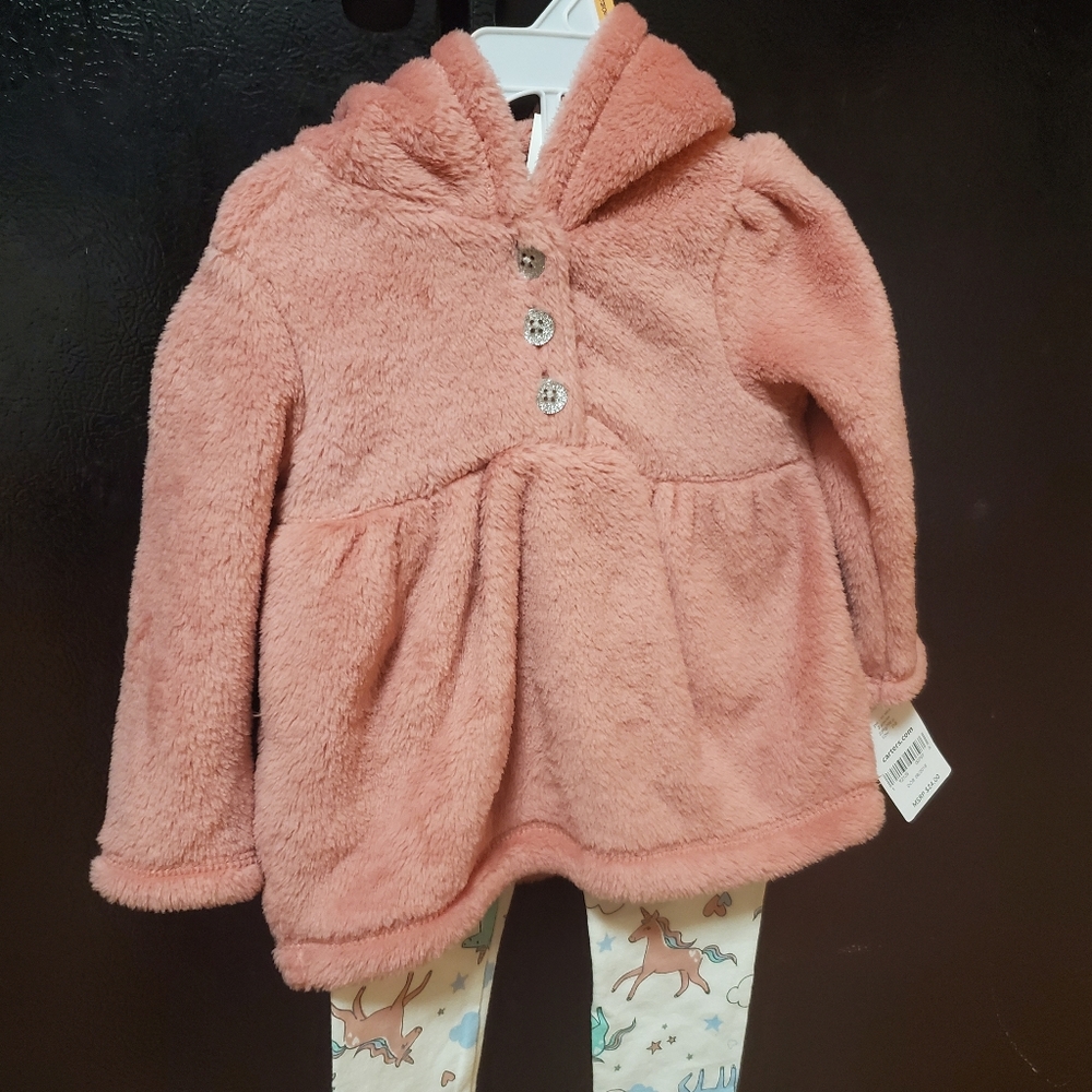 Unicorn sweater outfit set